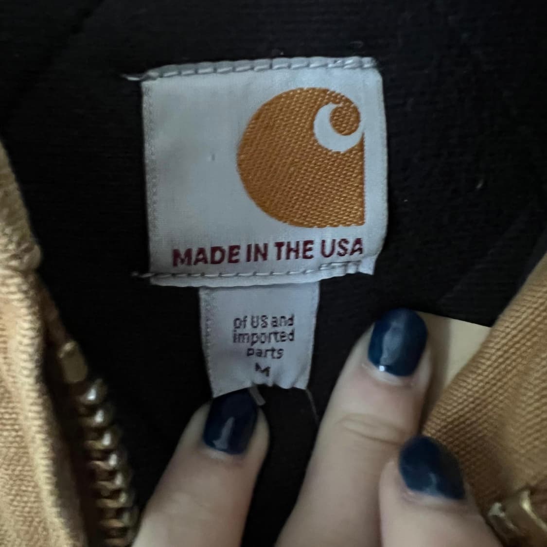 칼하트 엑티브 캔버스 자켓 ‘리터치 프린팅’ 상품이미지5