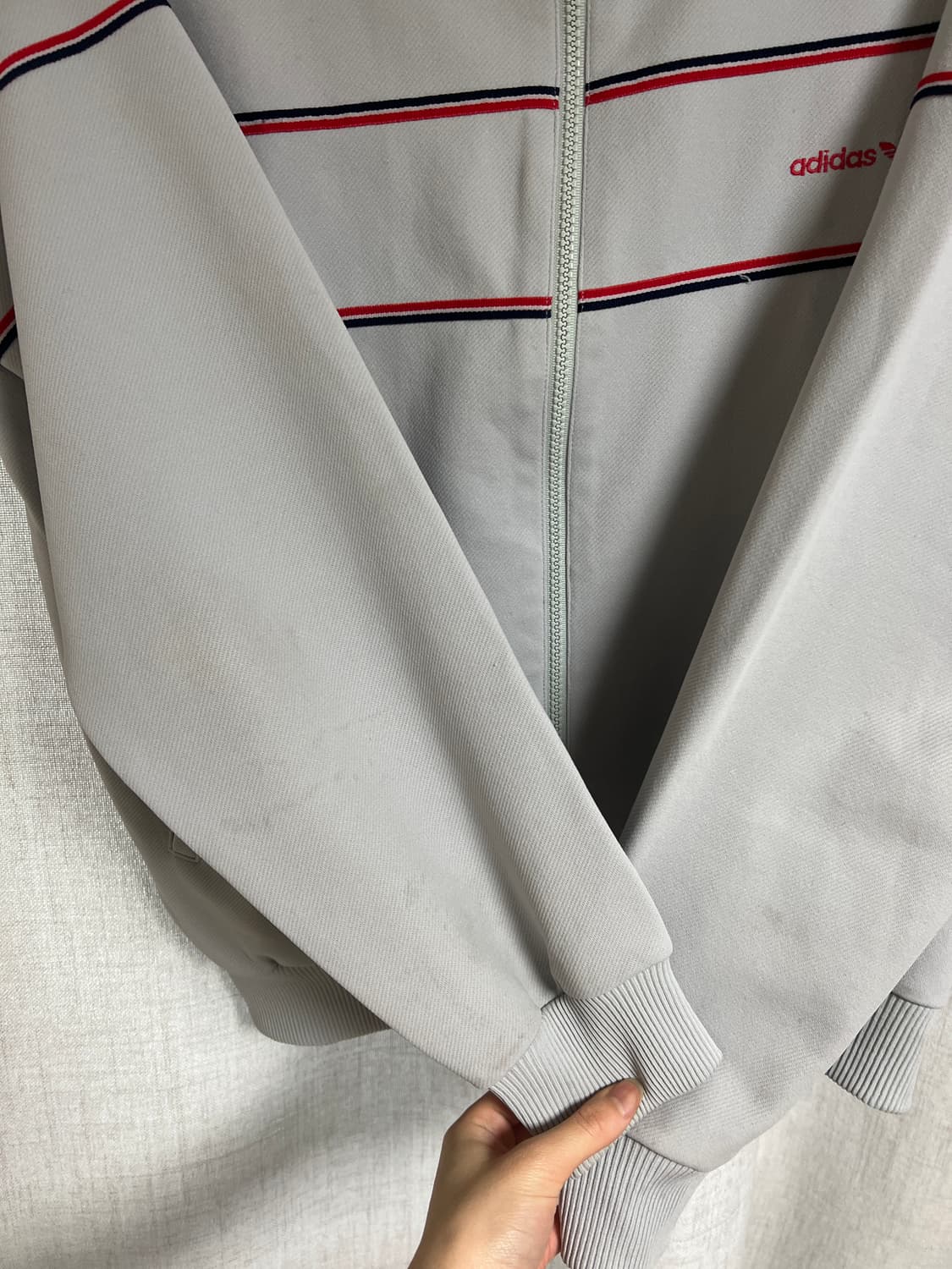 아디다스 80s 서독 트랙탑 져지 그레이 상품이미지5