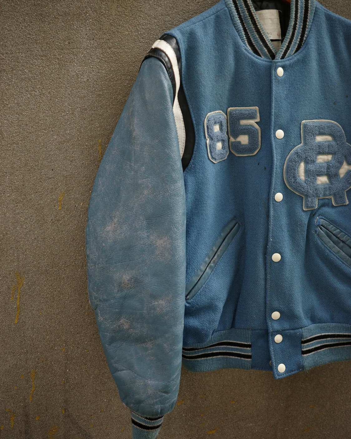 80‘s Delong 에이징 레터맨 자켓 상품이미지2