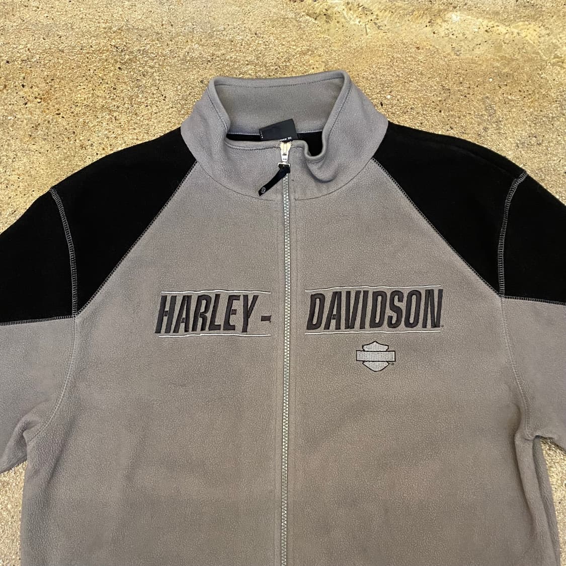 미국 빈티지 할리 데이비슨 플리스 집업 후리스 상품이미지5