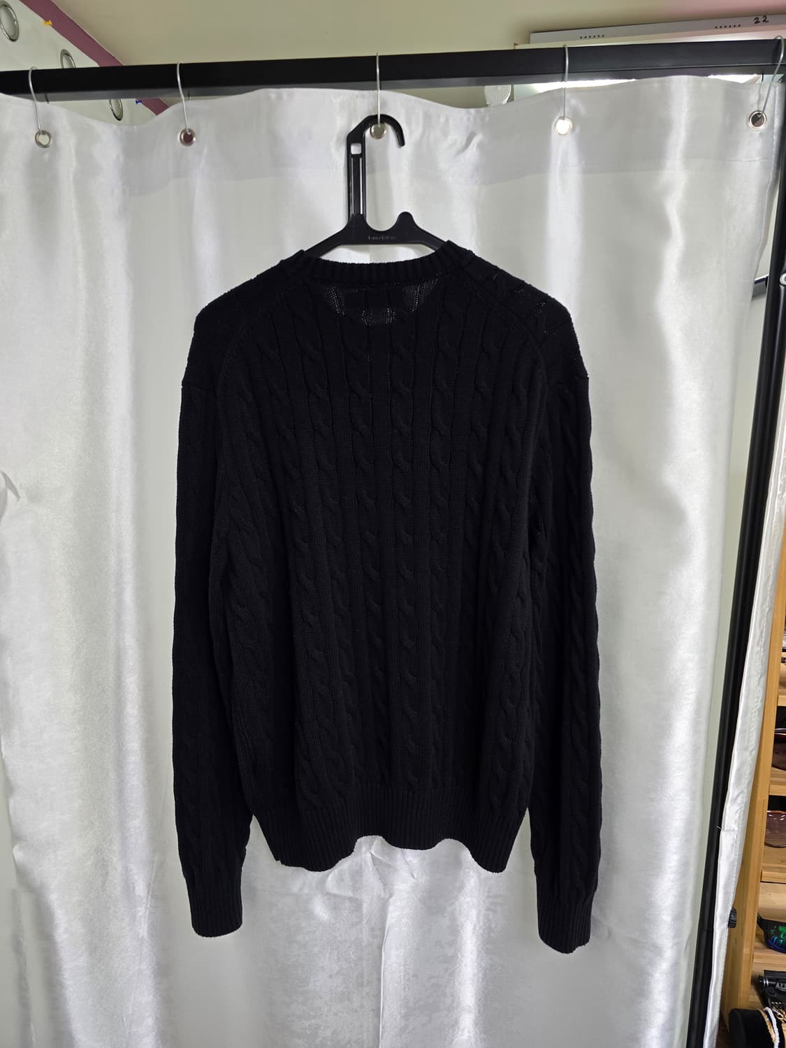 폴로랄프로렌 블랙 케이블 니트 (1455) 상품이미지2