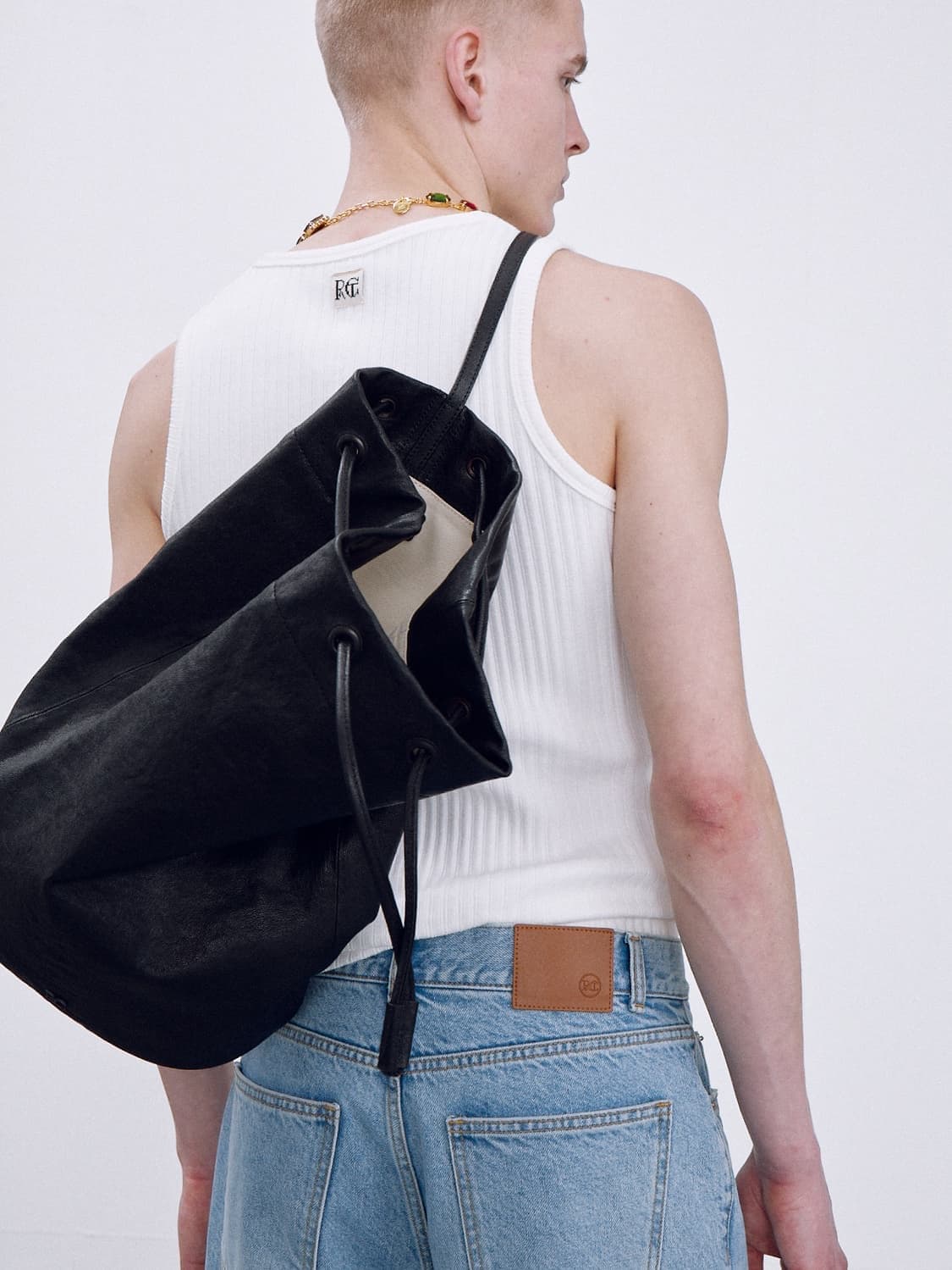 렉토 고트레더 빈티지 번들백 상품이미지1