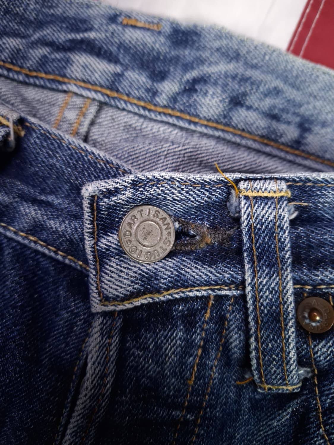 오리지날 스튜디오 다치산 셀비지 데님진 상품이미지7