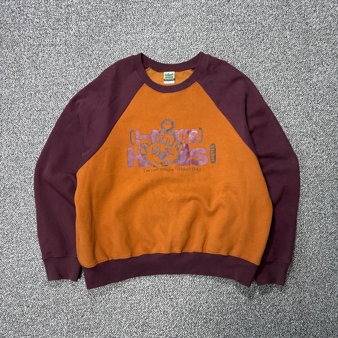 테켓 BEAR'S HUG RAGLAN 맨투맨 (L) 상품이미지1