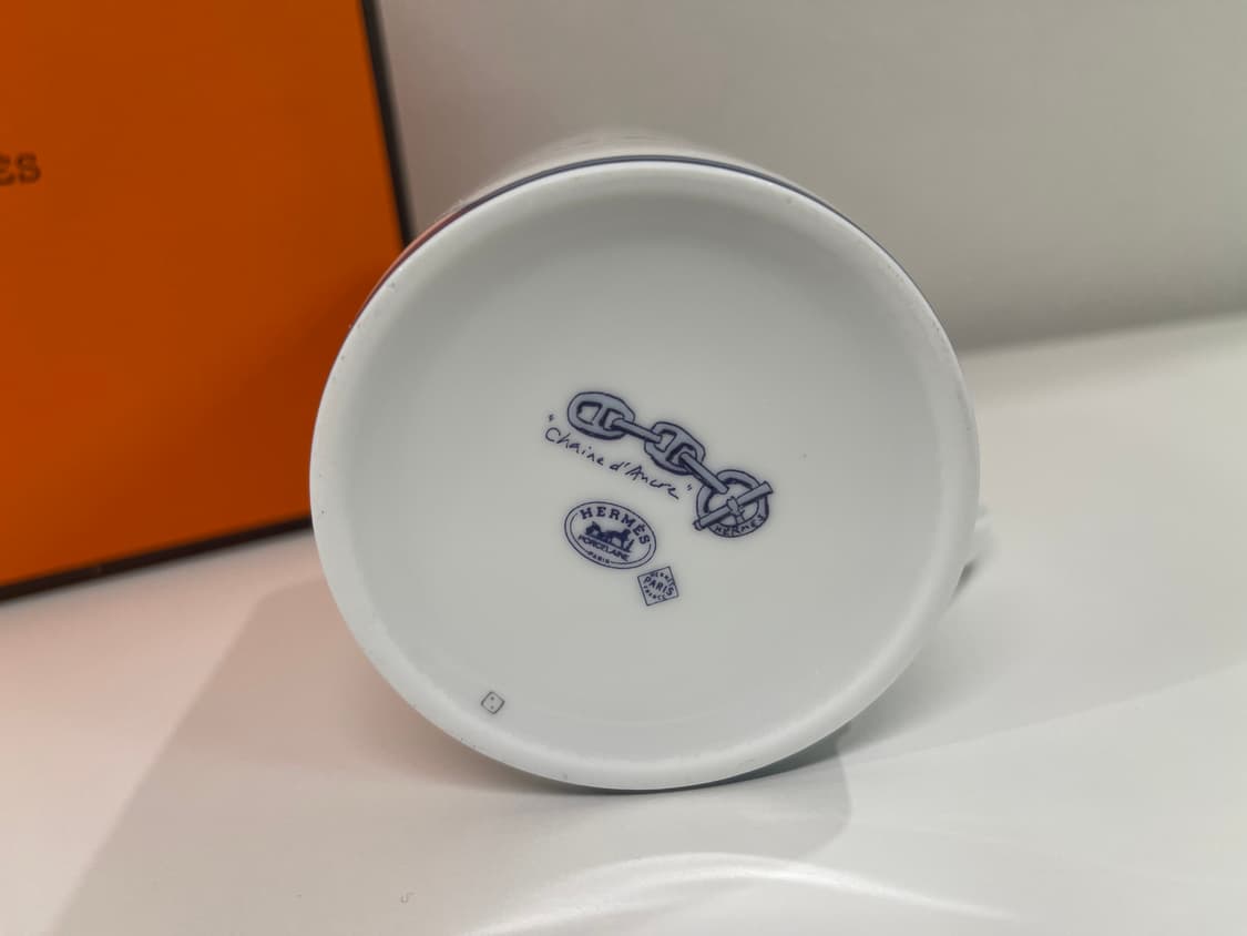 에르메스 하와이 한정판 샹달 블루 머그컵 1P 세트 HERMES 상품이미지5