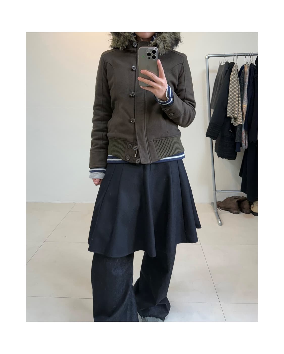 Lowrys farm 울 자켓 상품이미지3