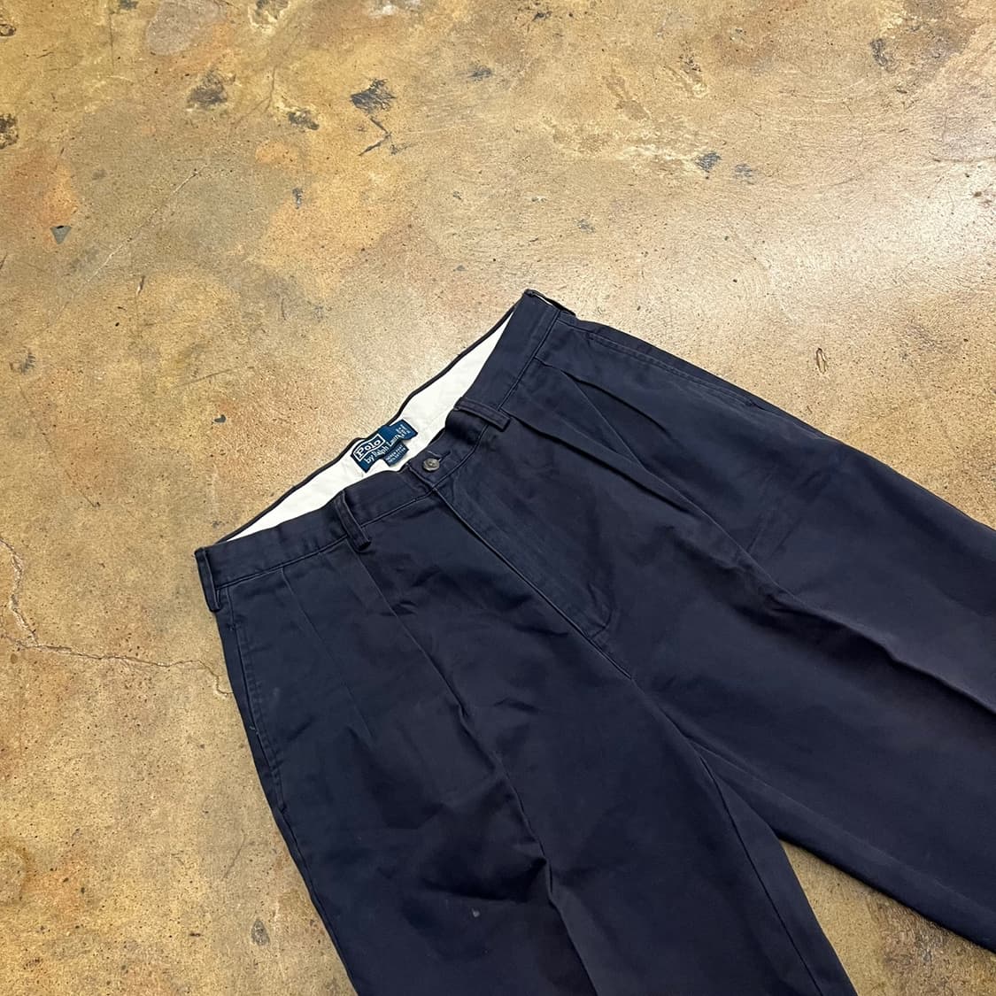 [정품/34/29] 폴로 랄프 로렌 네이비 치노 팬츠 b18 상품이미지1