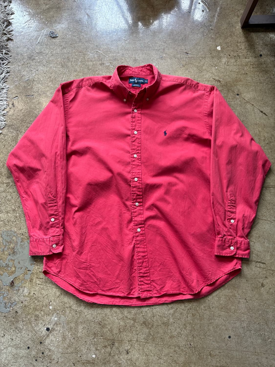 폴로 블레이크 딥핑크 셔츠 상품이미지2