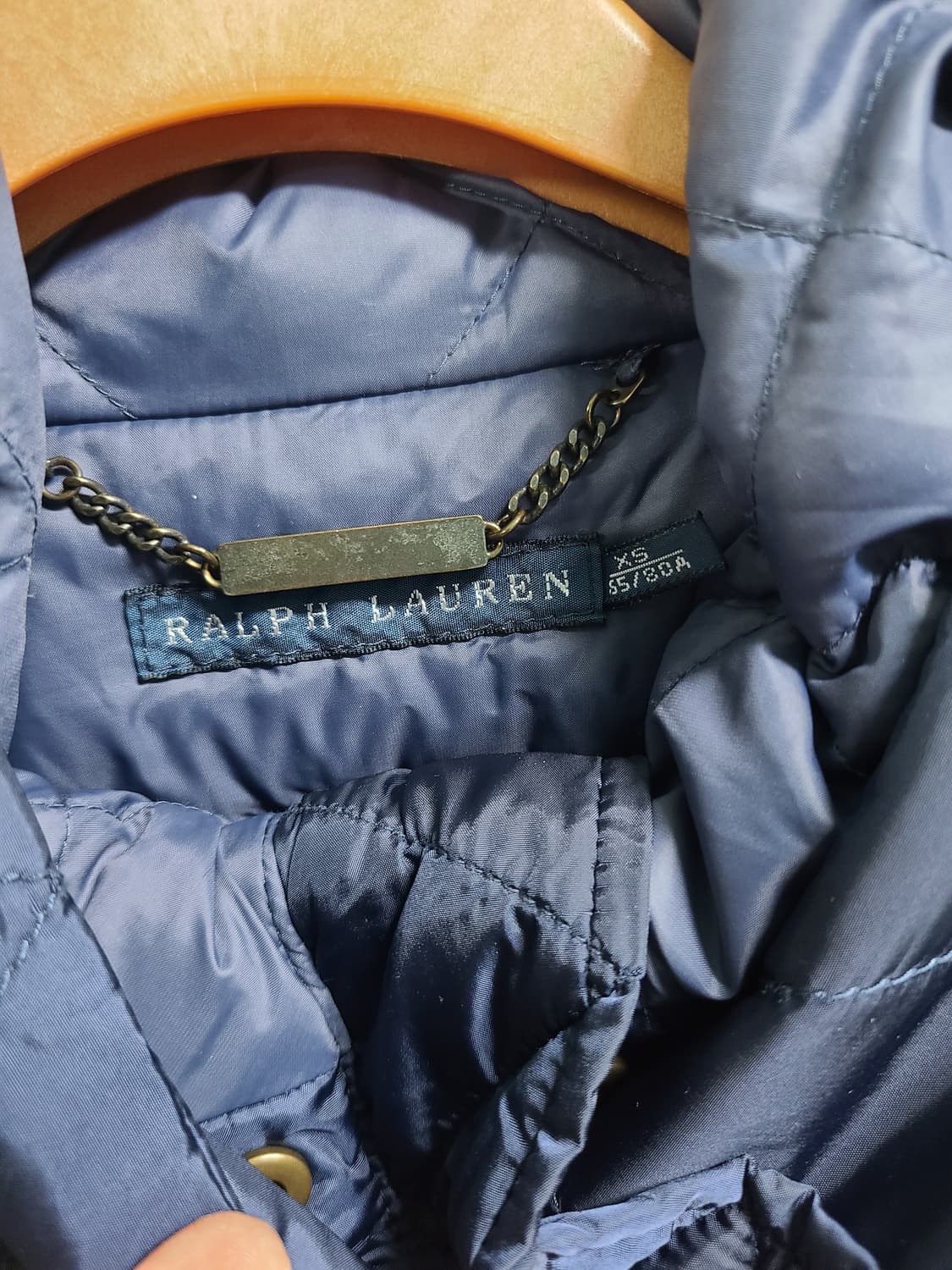 랄프로렌 네이비 롱 패딩  상품이미지5