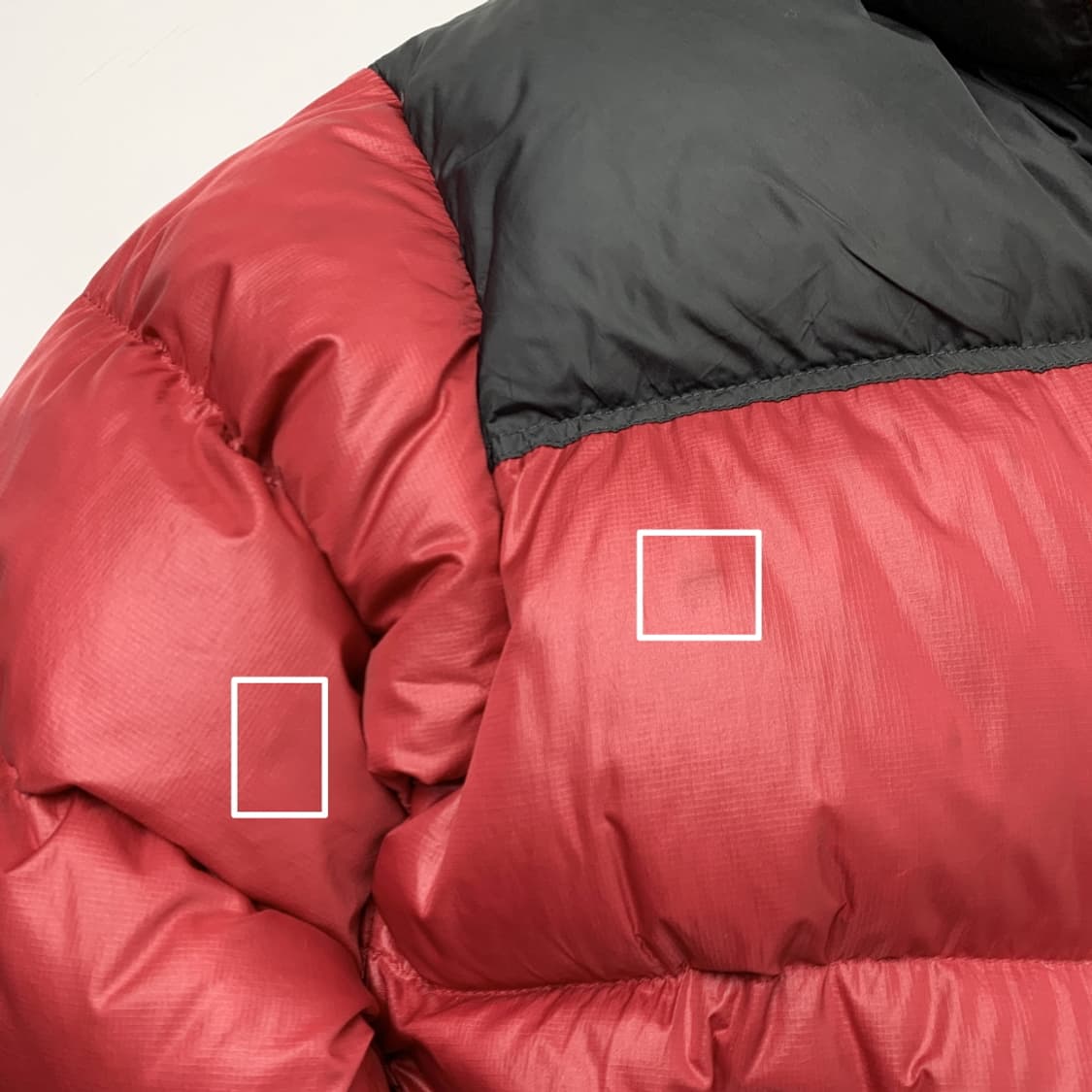[S/정품] 노스페이스 700 레드 눕시 패딩 상품이미지2