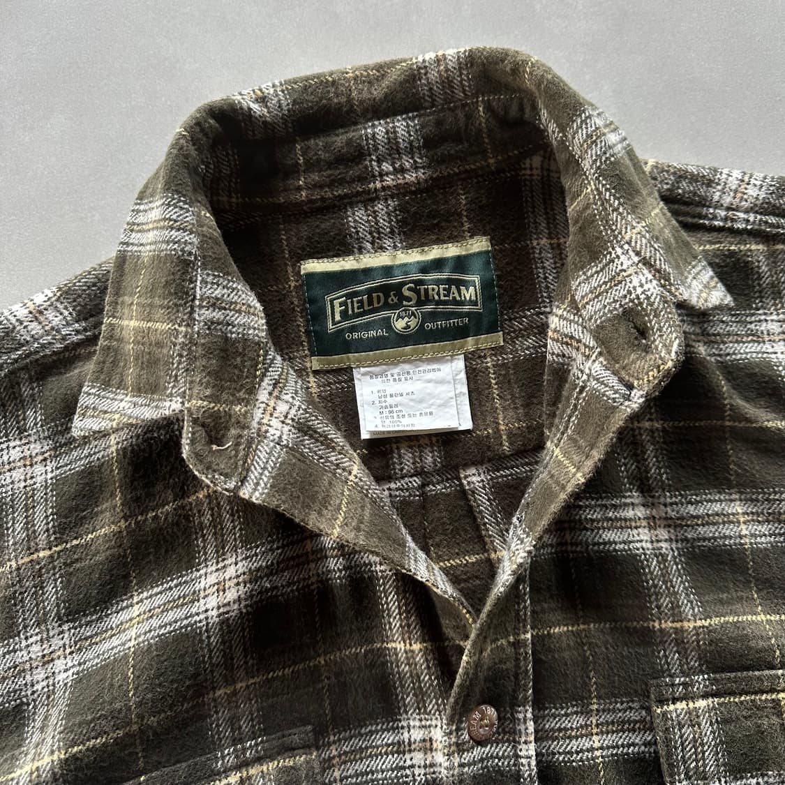 [M]필드앤스트림 플란넬 워크 셔츠 상품이미지7