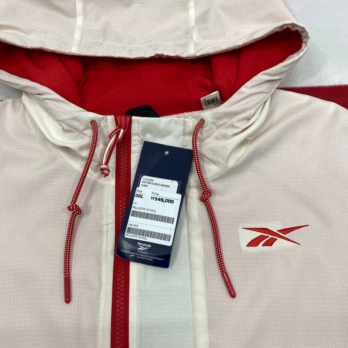 리복 아노락 L 상품이미지3