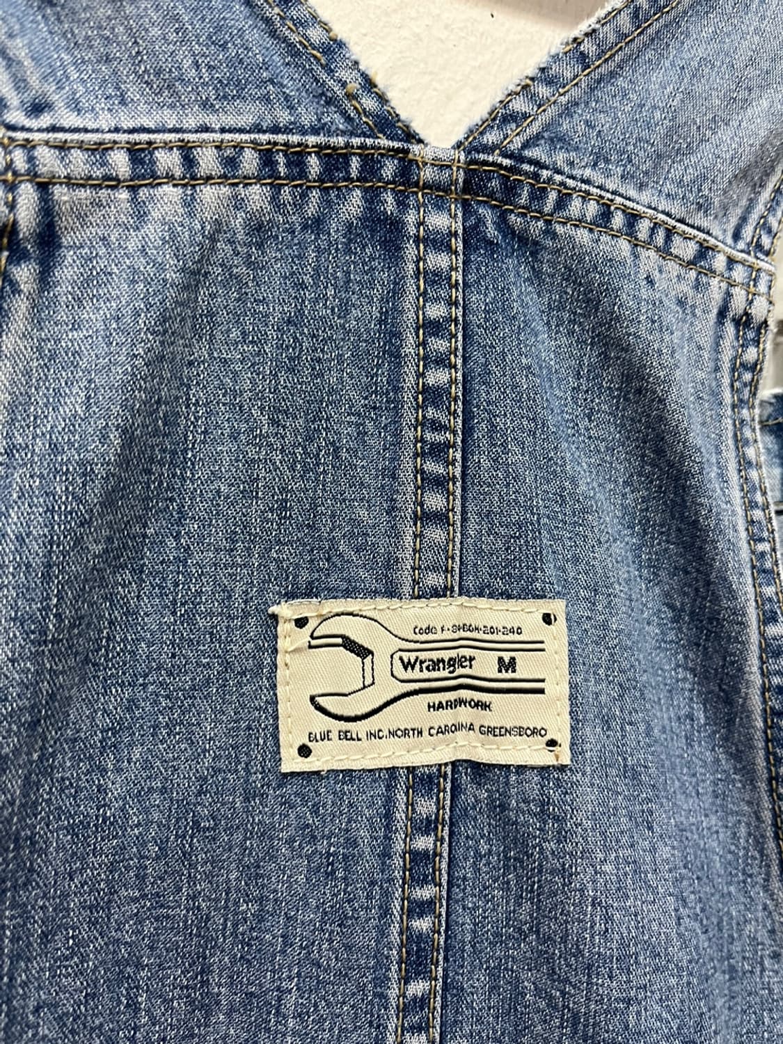 Wrangler 랭글러 데님 오버롤  상품이미지4