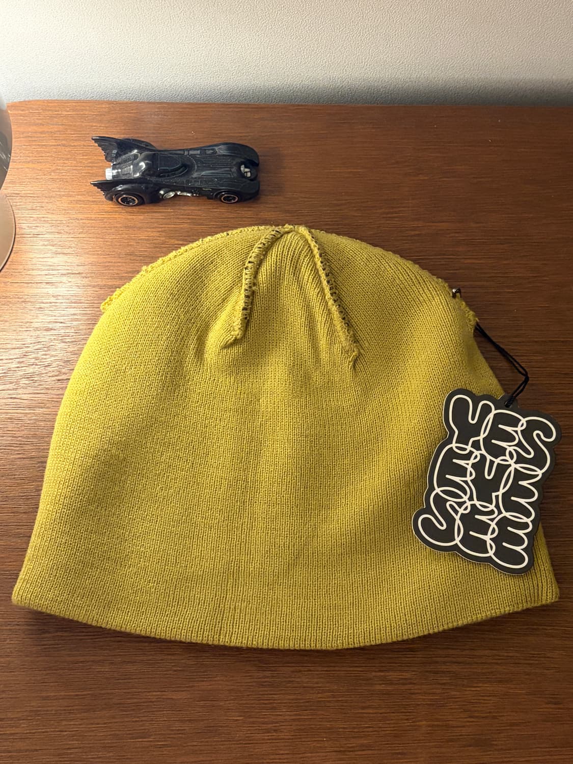 Yeseyesee 예스아이씨 옐로우 브라운 패턴 비니 상품이미지4