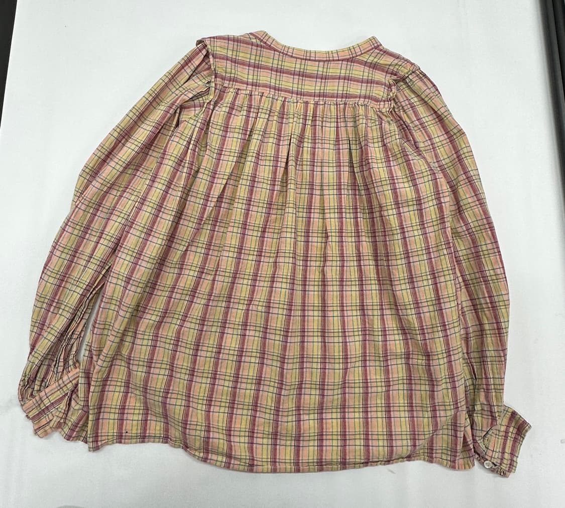🍇하구미의 체크 러블리 코디세트 🍇 셔츠 블라우스 괴짜 그런지 히피 상품이미지6