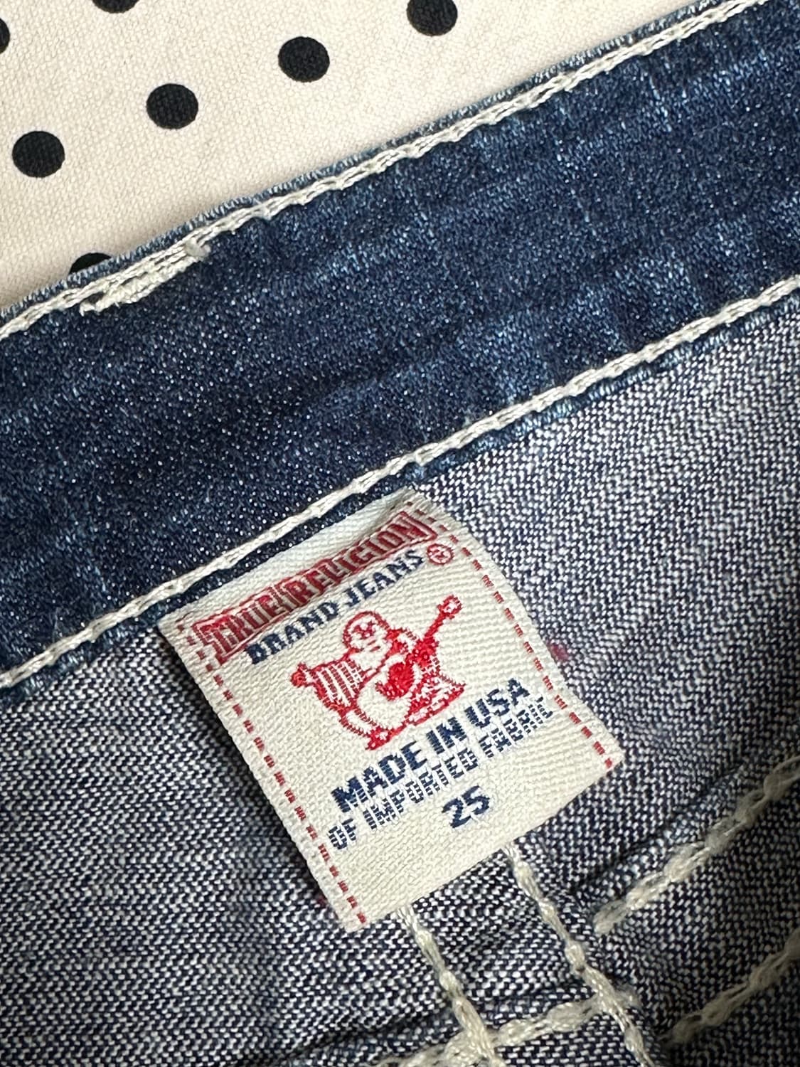 트루릴리전 로우라이즈 데님팬츠 상품이미지8