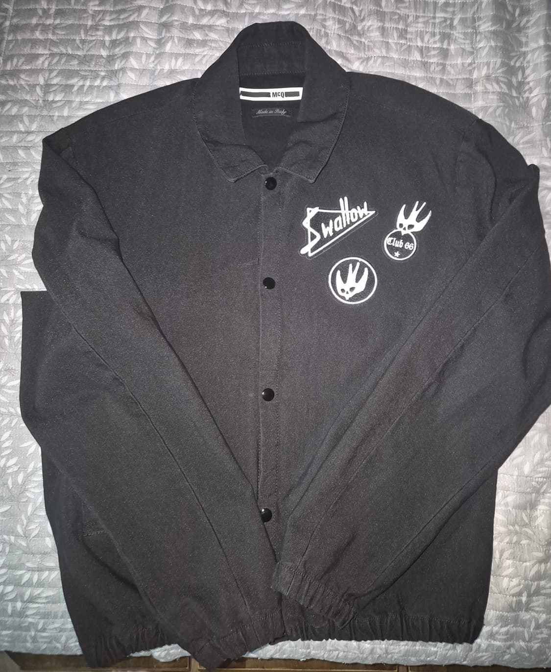 [블랙/size50]MCQ 스왈로우 재킷 판매합니다. 상품이미지1