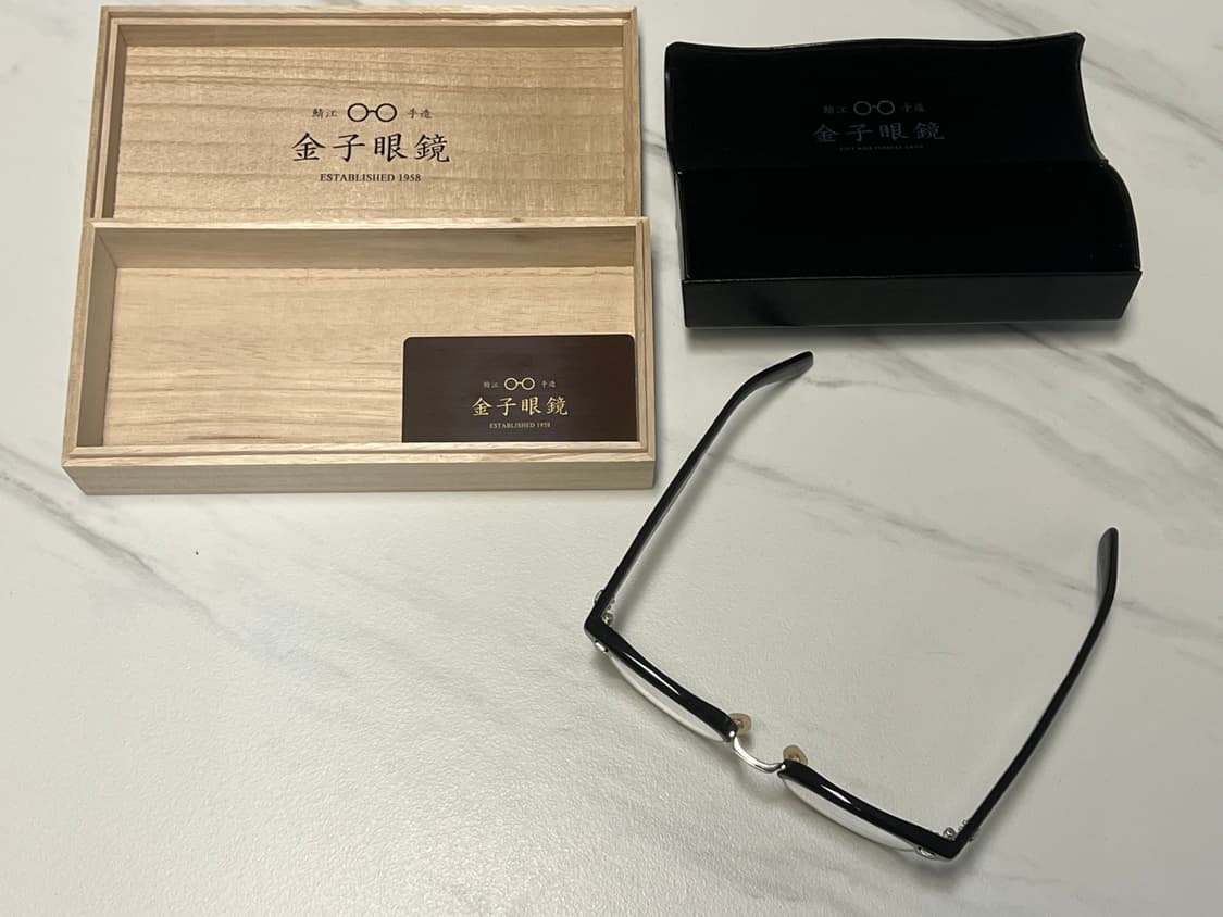 금자안경 kv-94 블랙 실버 하금테 상품이미지3