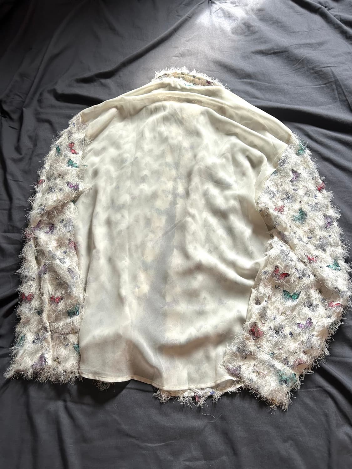 Mohair Butterfly Pattern Shirts 상품이미지4