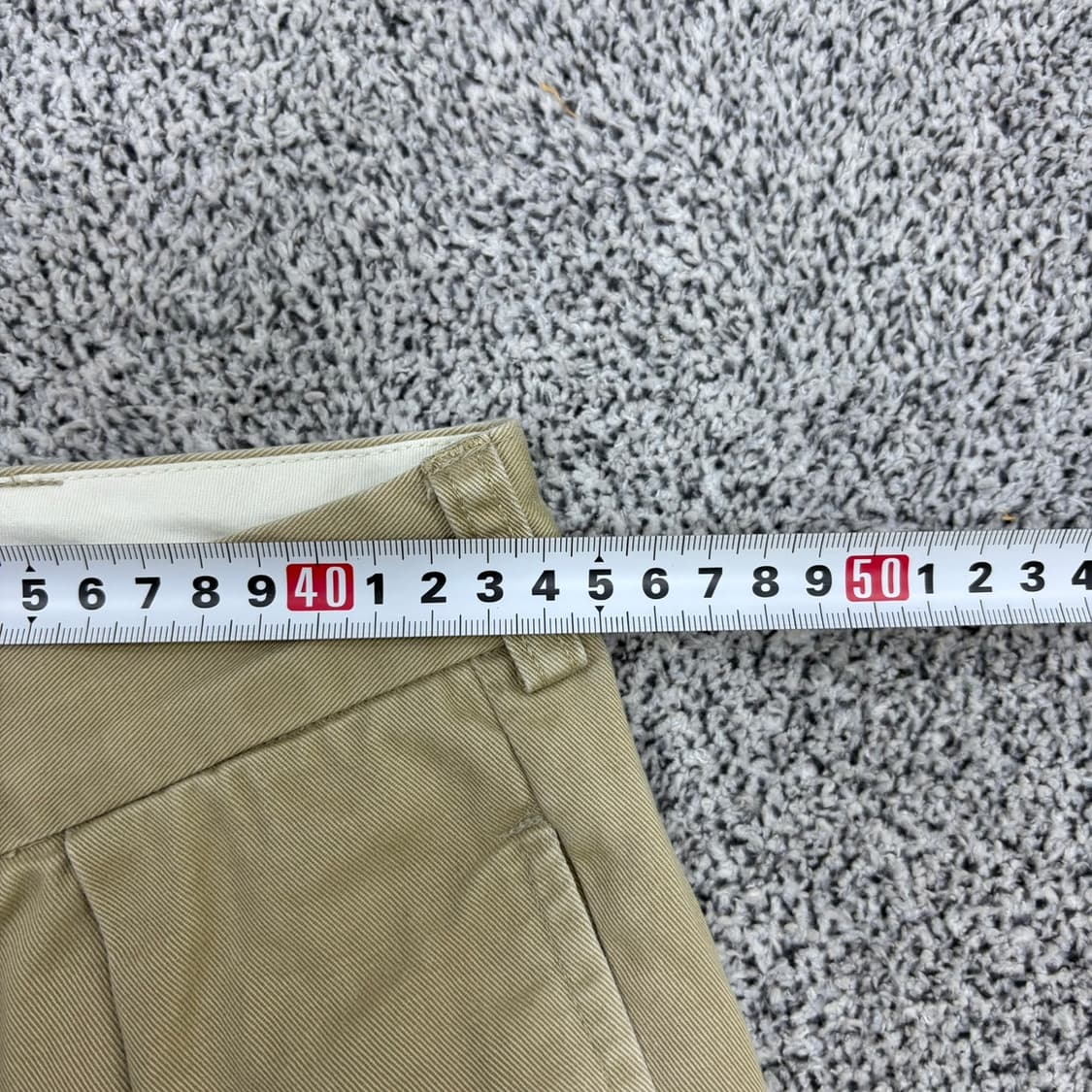 38-36 폴로 면바지 핀턱 치노팬츠 0325J 상품이미지9