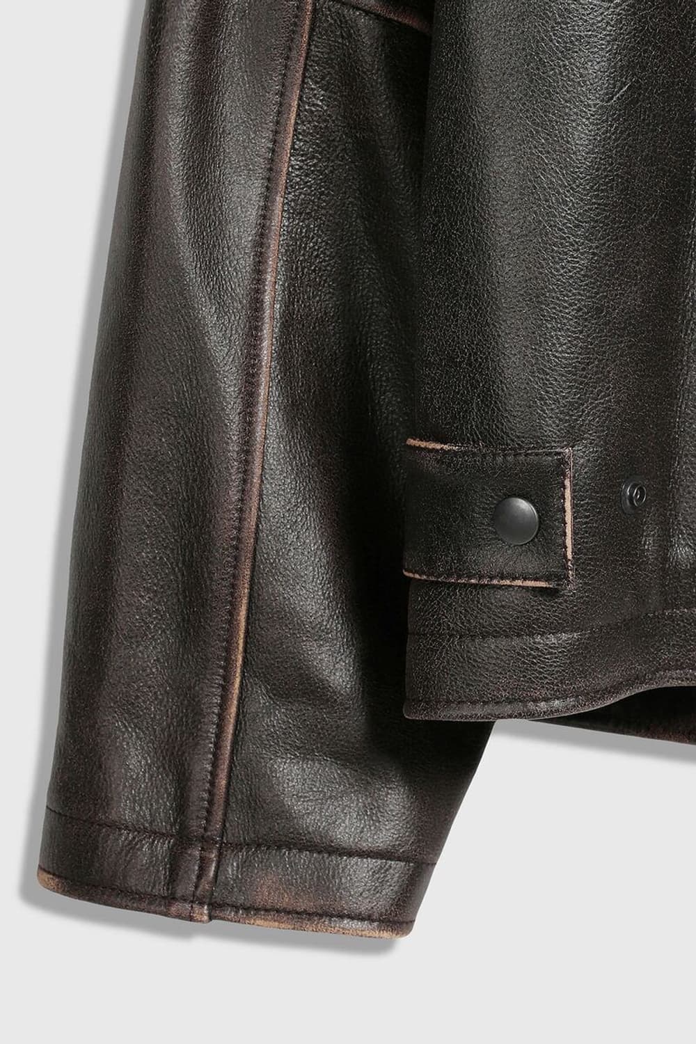 팔육디 빈티지 가죽자켓 브라운 86d 상품이미지6