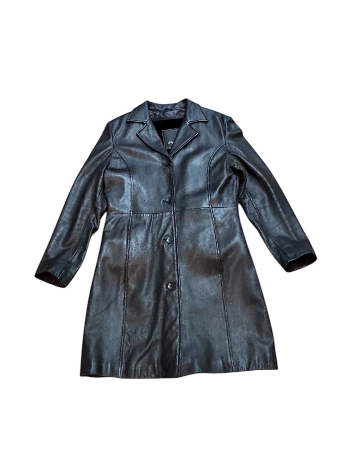 빈티지 가죽 코트 (탈착 퍼조끼0) 상품이미지1