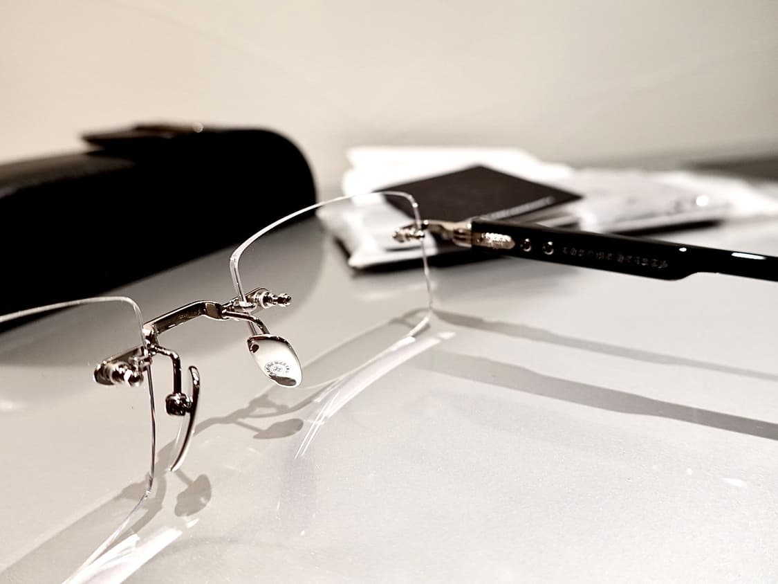 크롬하츠 딥2  블랙/실버 무테안경 상품이미지7