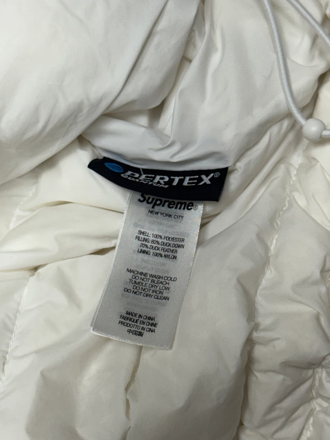 우주매물 슈프림 마이크로 하프 패딩 L 상품이미지5