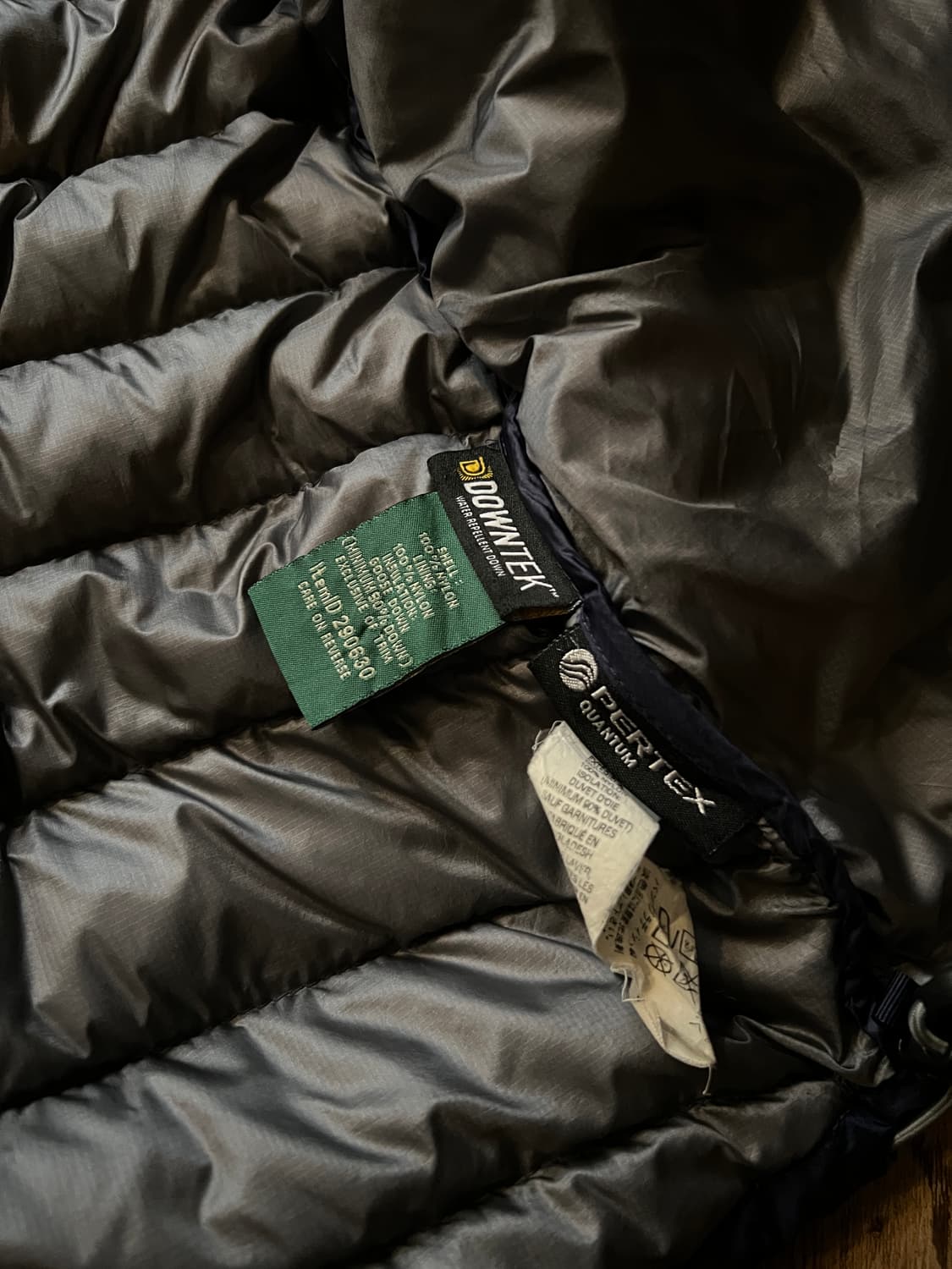 [XL]엘엘빈 USA PERTEX 다운테크 구스다운 경량 패딩 상품이미지7