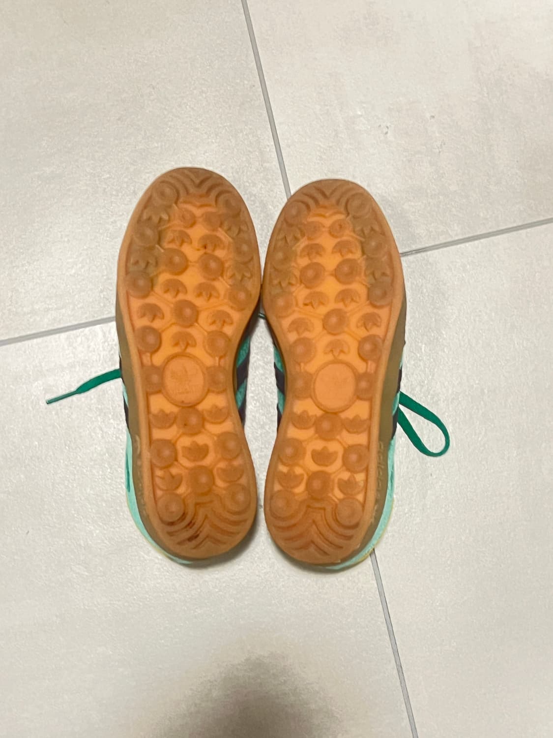 아디다스 가젤 사이즈 익스클루시브 그린옐로 스니커즈 상품이미지4