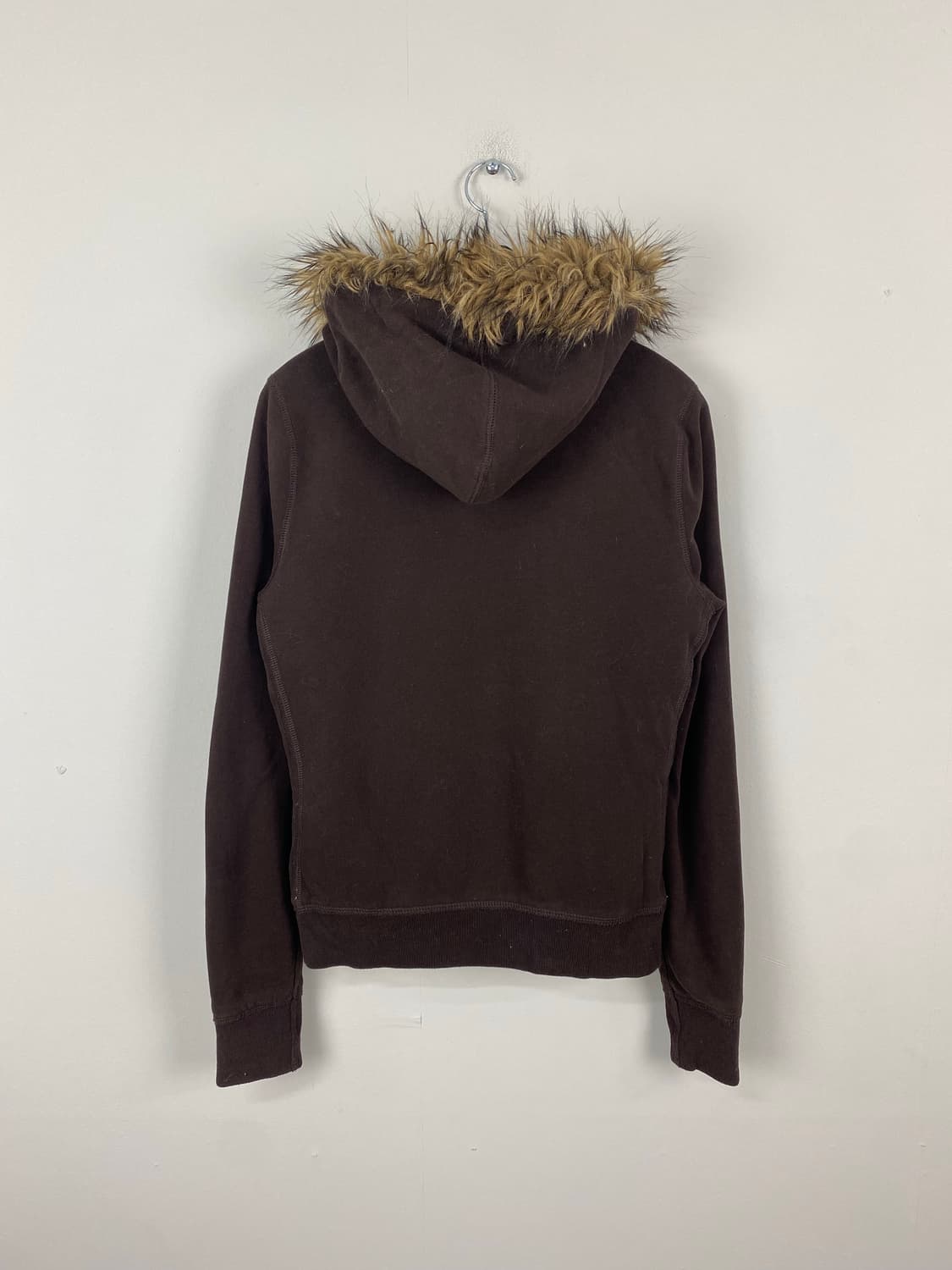 아베크롬비 브라운 울프죠 퍼 후드집업 M 상품이미지2