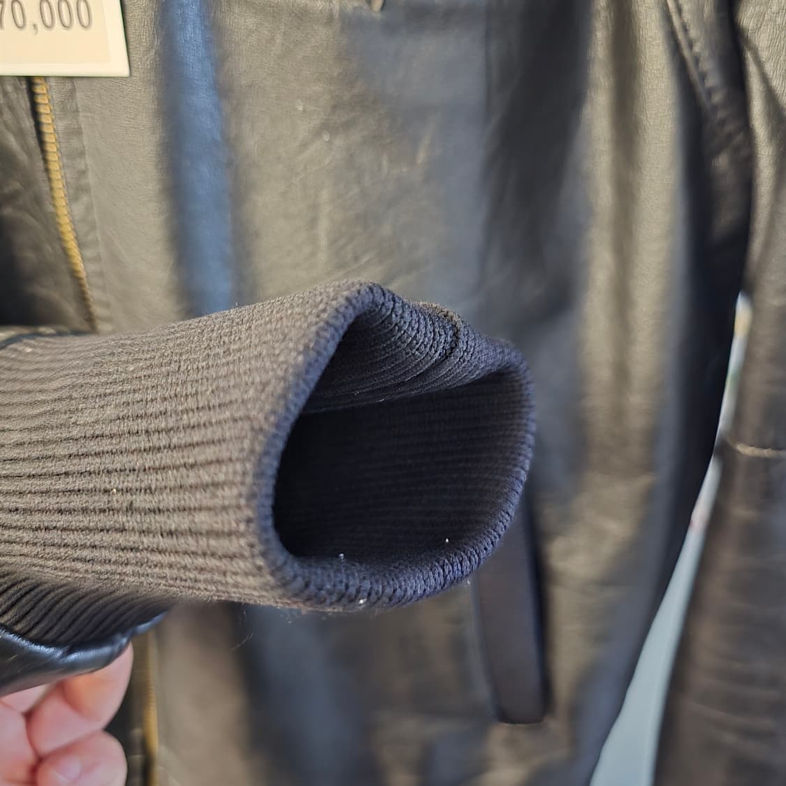 멤버스온리 레더 자켓 블랙 바이커 90s 빈티지 상품이미지9