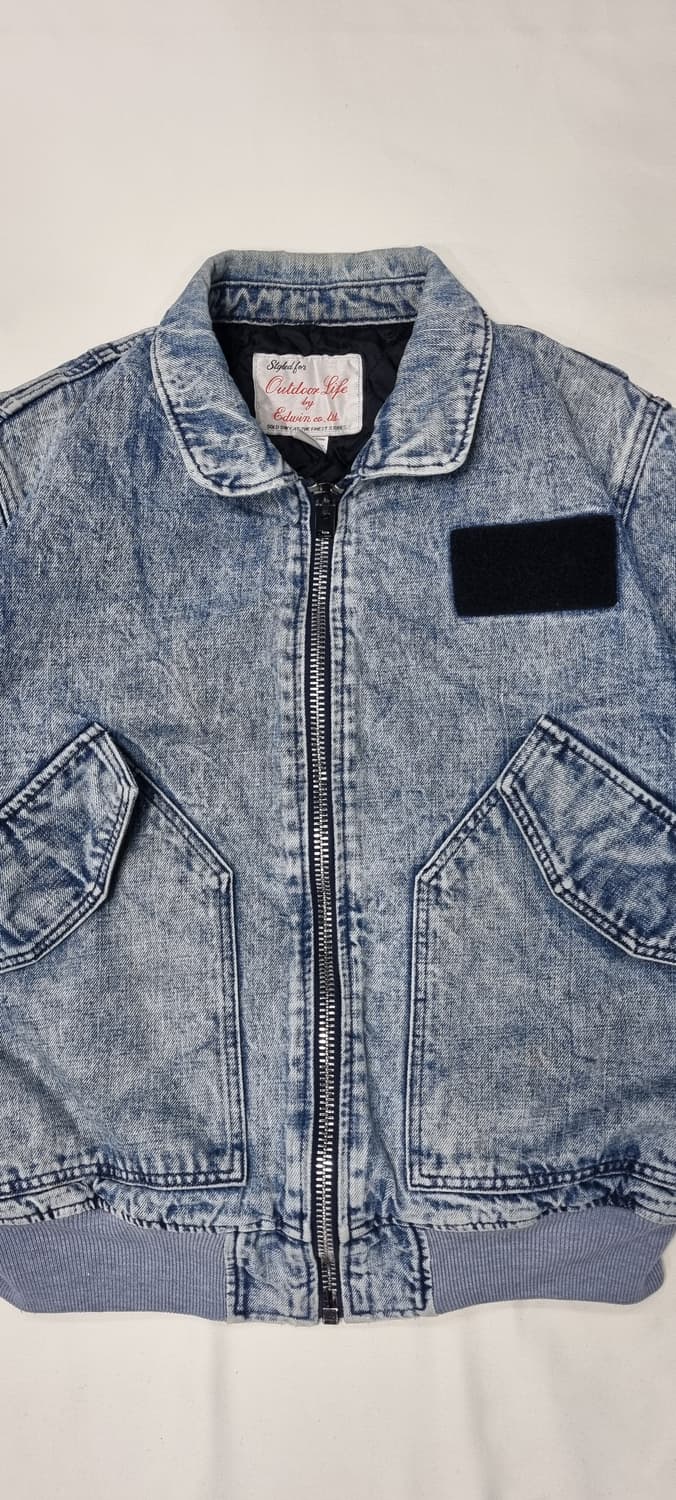 EDWIN 에드윈 데님 블루종 M _ 남성, 사진확인 상품이미지2