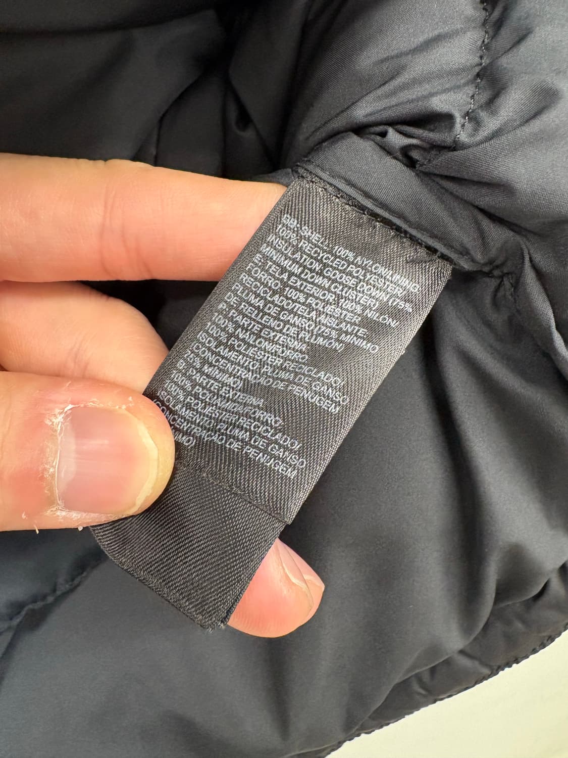 노스페이스 무광 눕시 700 패딩 블랙 상품이미지6