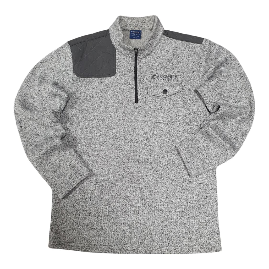 ✨ (바배) 디스커버리 포켓 기모 플리스 반집업 상품이미지1