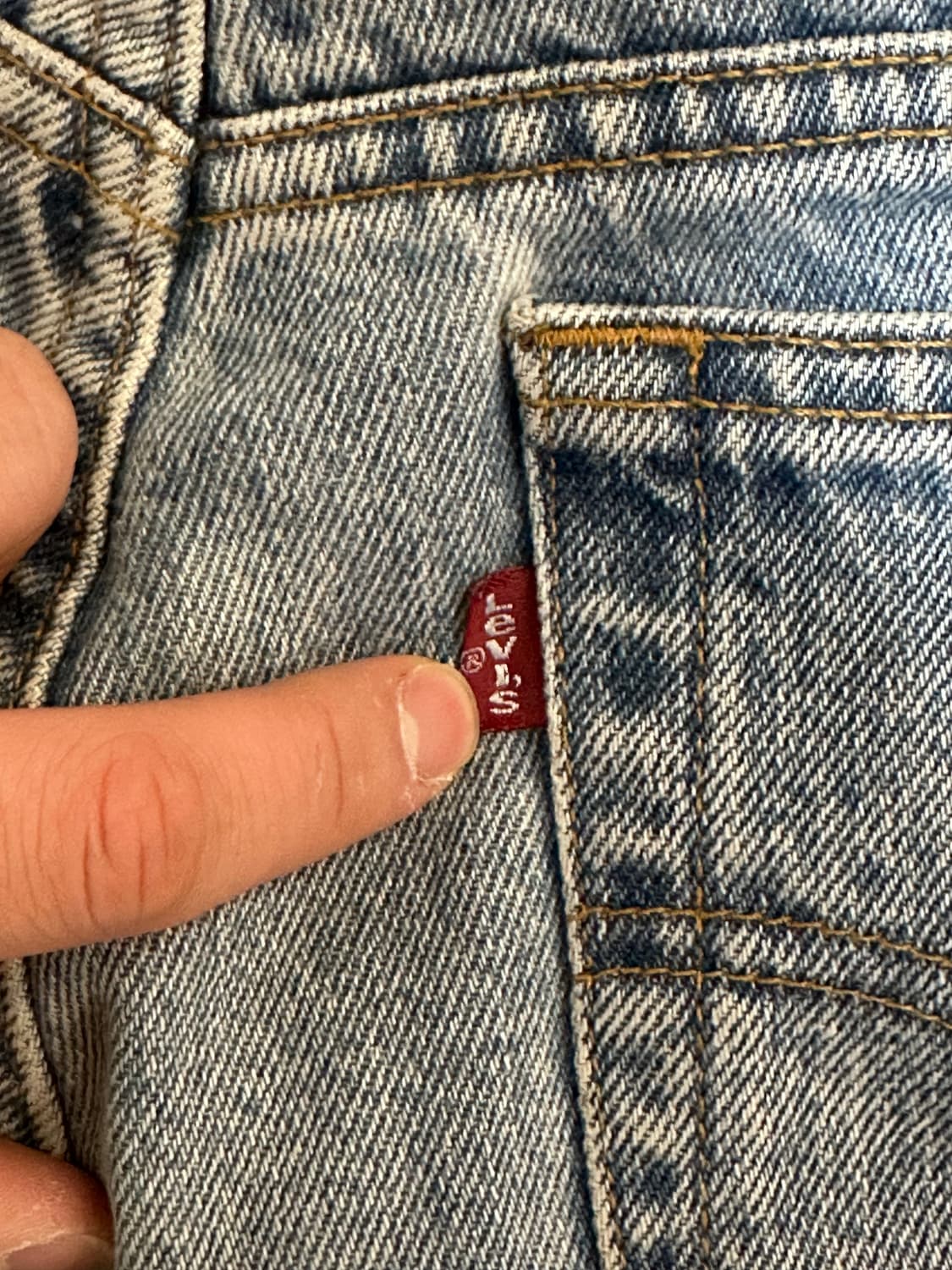 리바이스 빈티지 진 청바지 상품이미지4