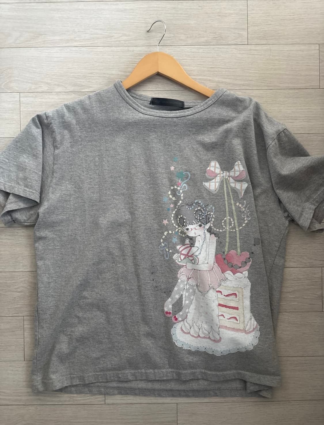 알로이 ALLOY 티셔츠 (grey) 상품이미지2