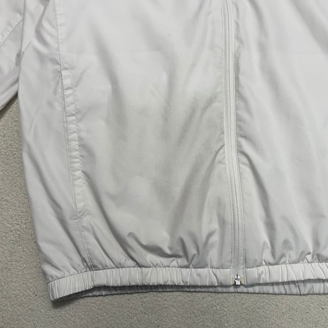 ADIDAS  CLIMASTORM 바람막이 화이트 S 상품이미지4