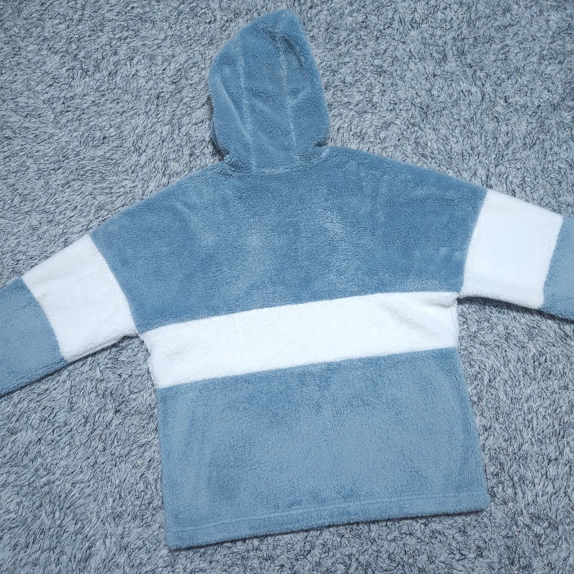 스파이더) M 남자 컬러블럭 후리스 후드집업 / 왕눈이샵 상품이미지5