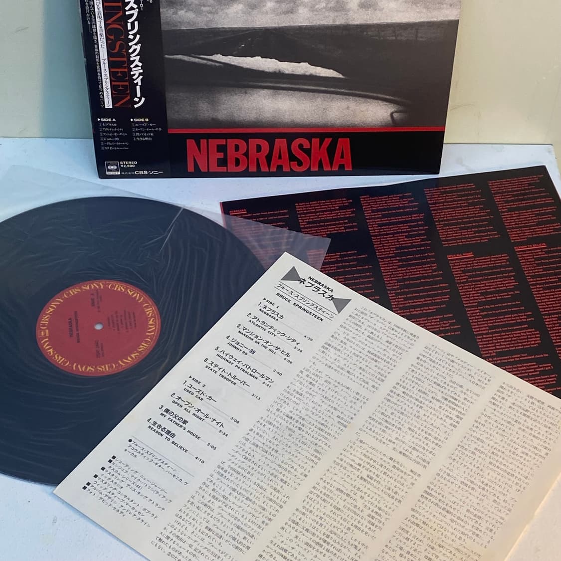 (LP) Bruce Springsteen -Nebraska 상품이미지3