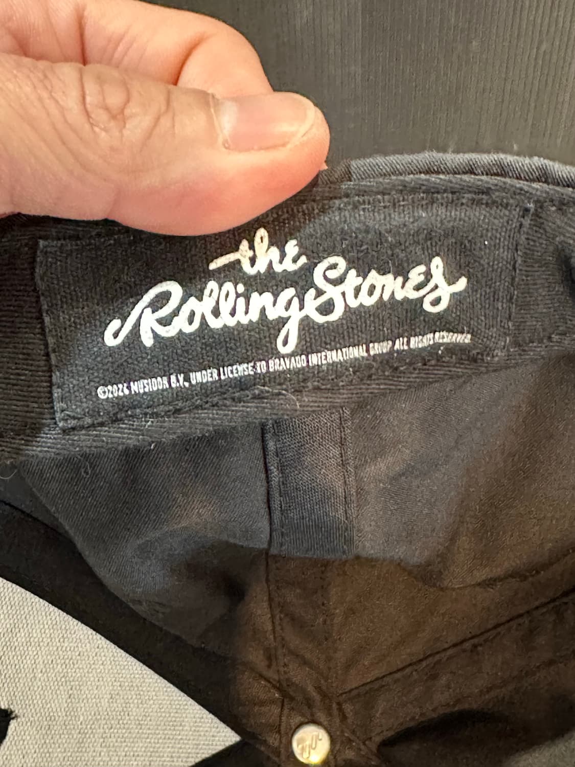 윈드앤씨 x 롤링스톤즈 볼캡 상품이미지3