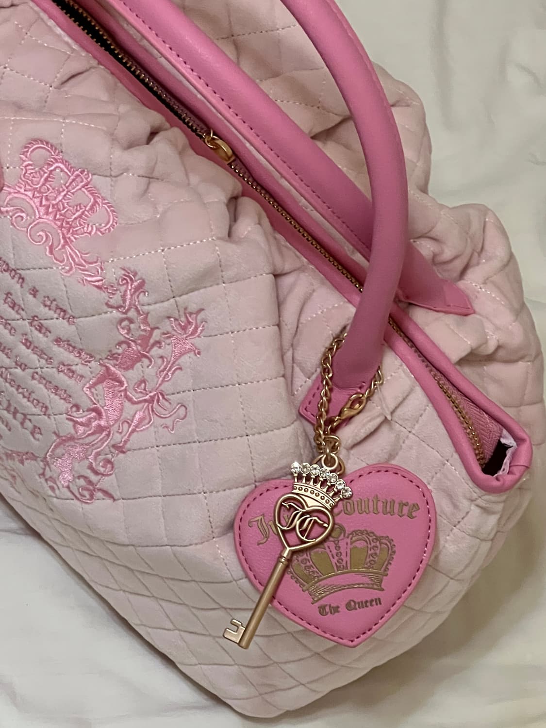 쥬시꾸뛰르 페어리테일 로열백 핑크 가방 juicy couture 상품이미지2