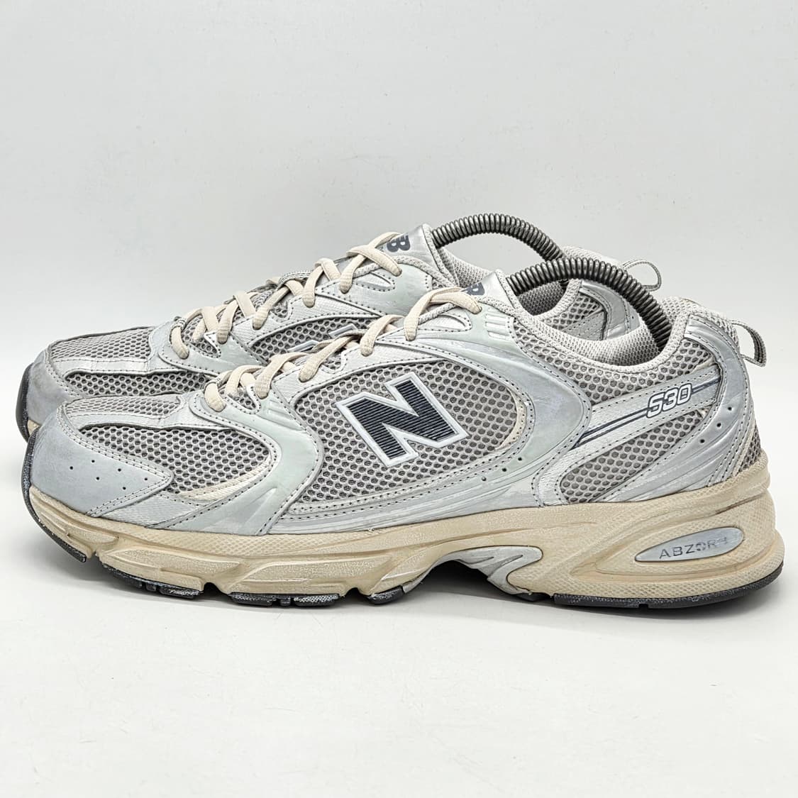 뉴발란스 530 빈티지 메탈릭 실버 (290 D) 상품이미지1