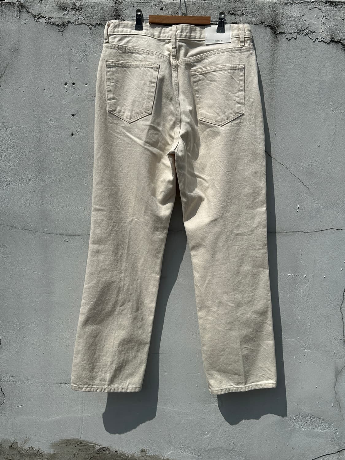 [32] HISHIMOTO 히시모토 아이보리 데님 팬츠 Japan 상품이미지7
