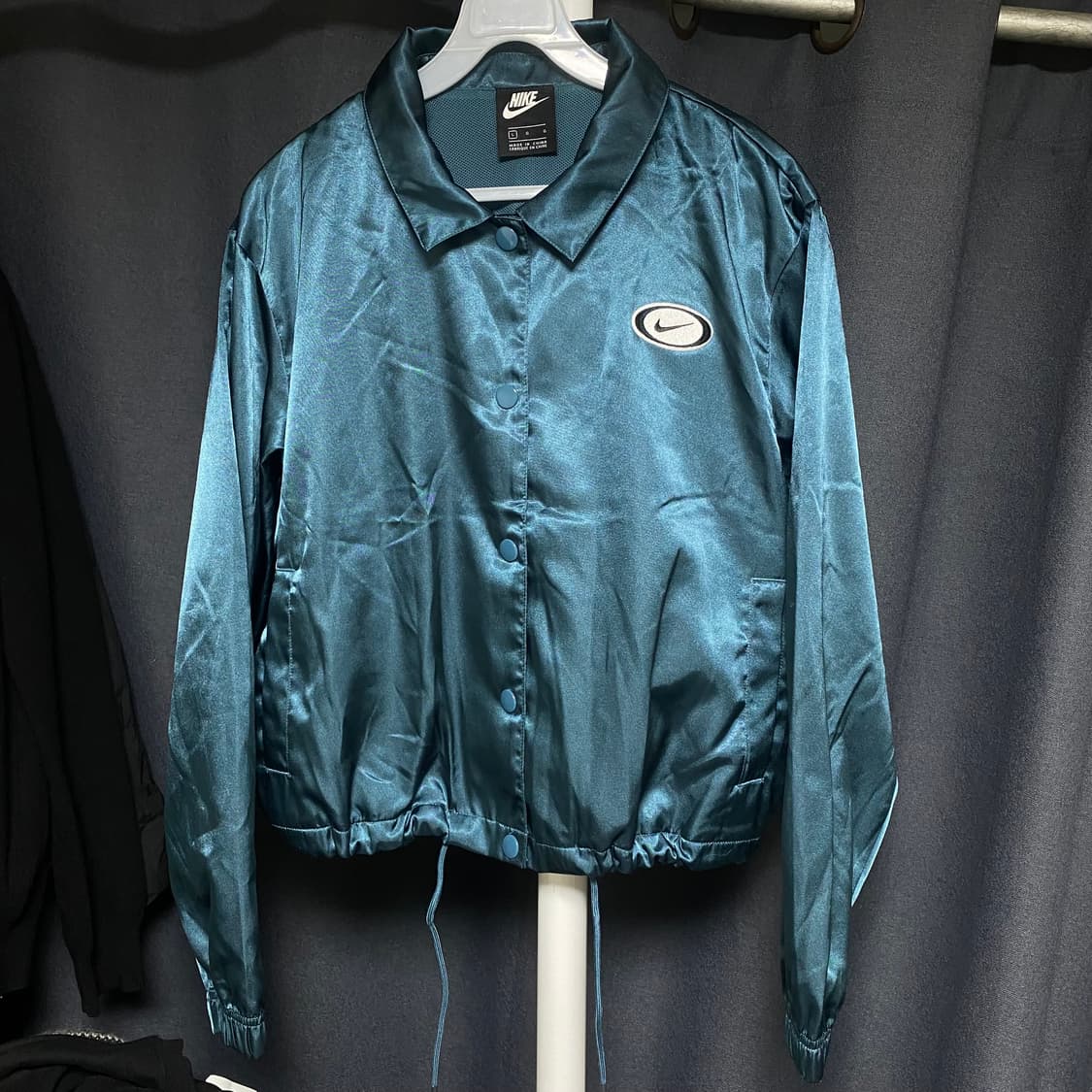 나이키 새틴 코치자켓 L 상품이미지1