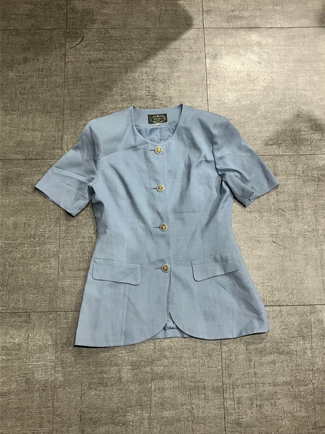 일본빈티지 Plata 달천깔페어리 프린세스 반팔블라우스자켓 상품이미지1