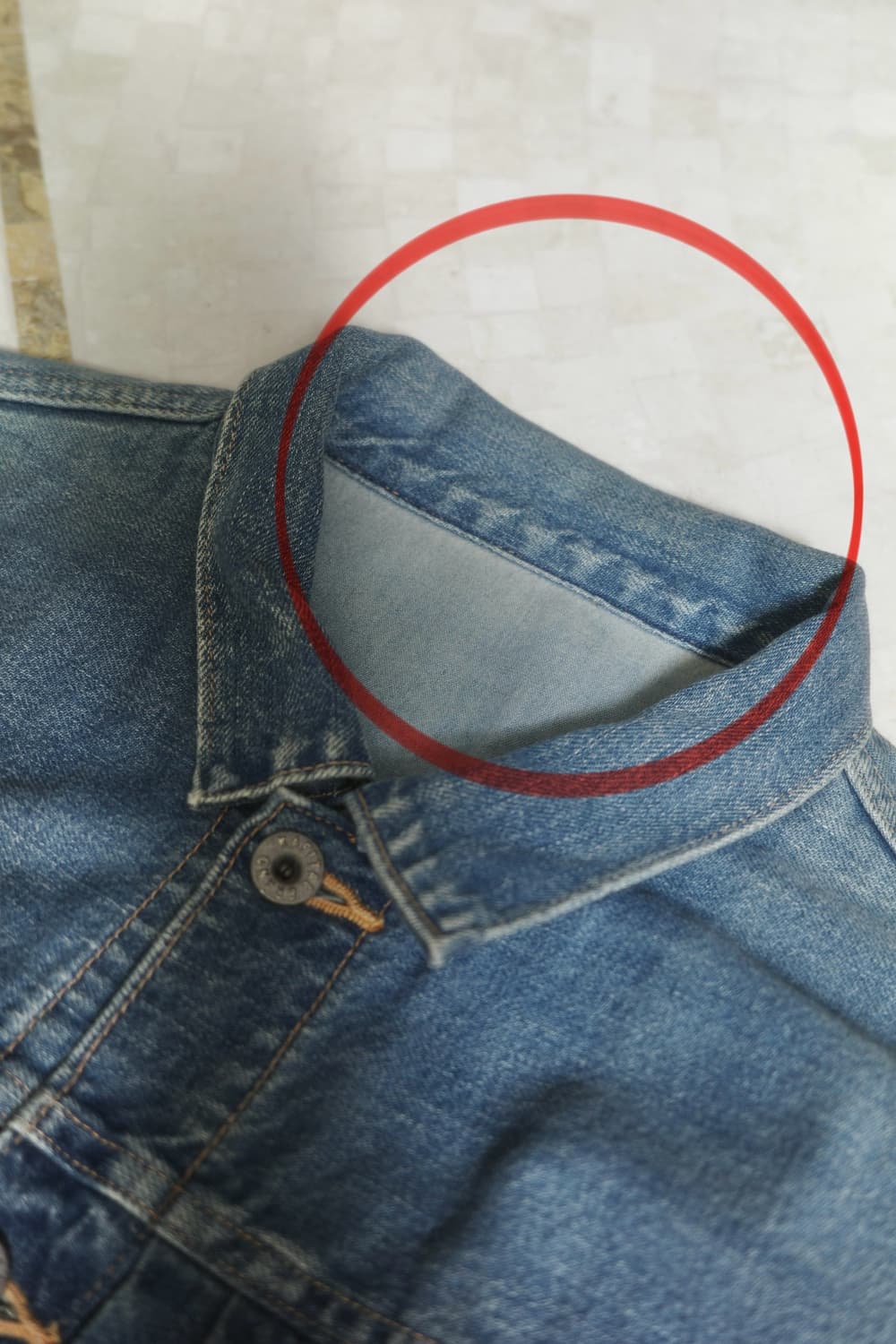 Kapital Denim Windowpane 1st Jacket Proc 상품이미지9