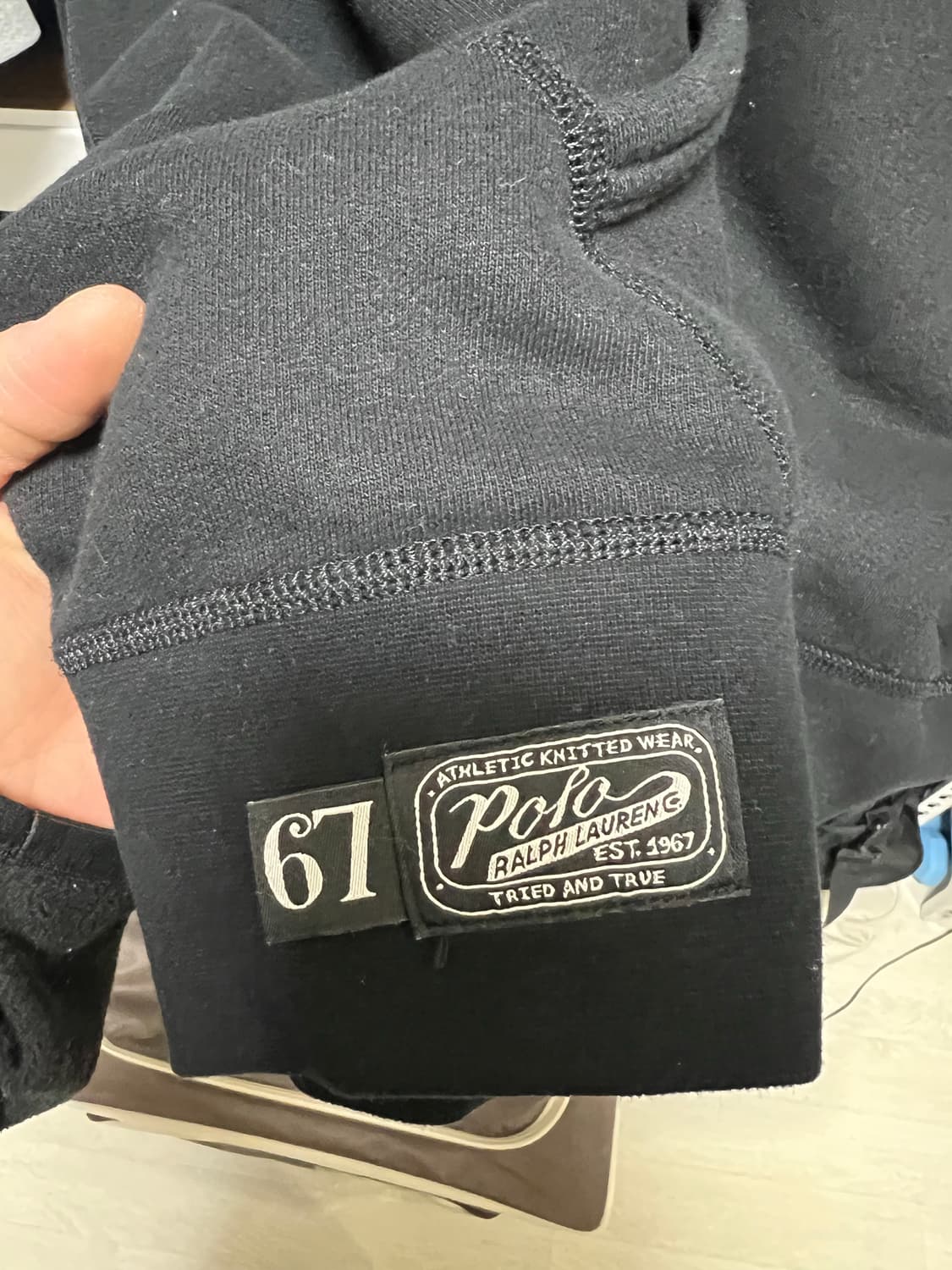 폴로 로고 후드티 xl 상품이미지4