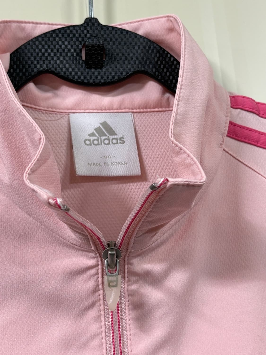 아디다스(Adidas) 핑크 바람막이 상품이미지2