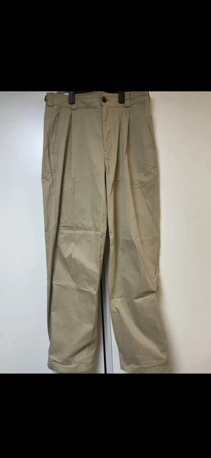 [1] 노드아카이브 레귤러 테이퍼드 팬츠(라이트 카키) 상품이미지1